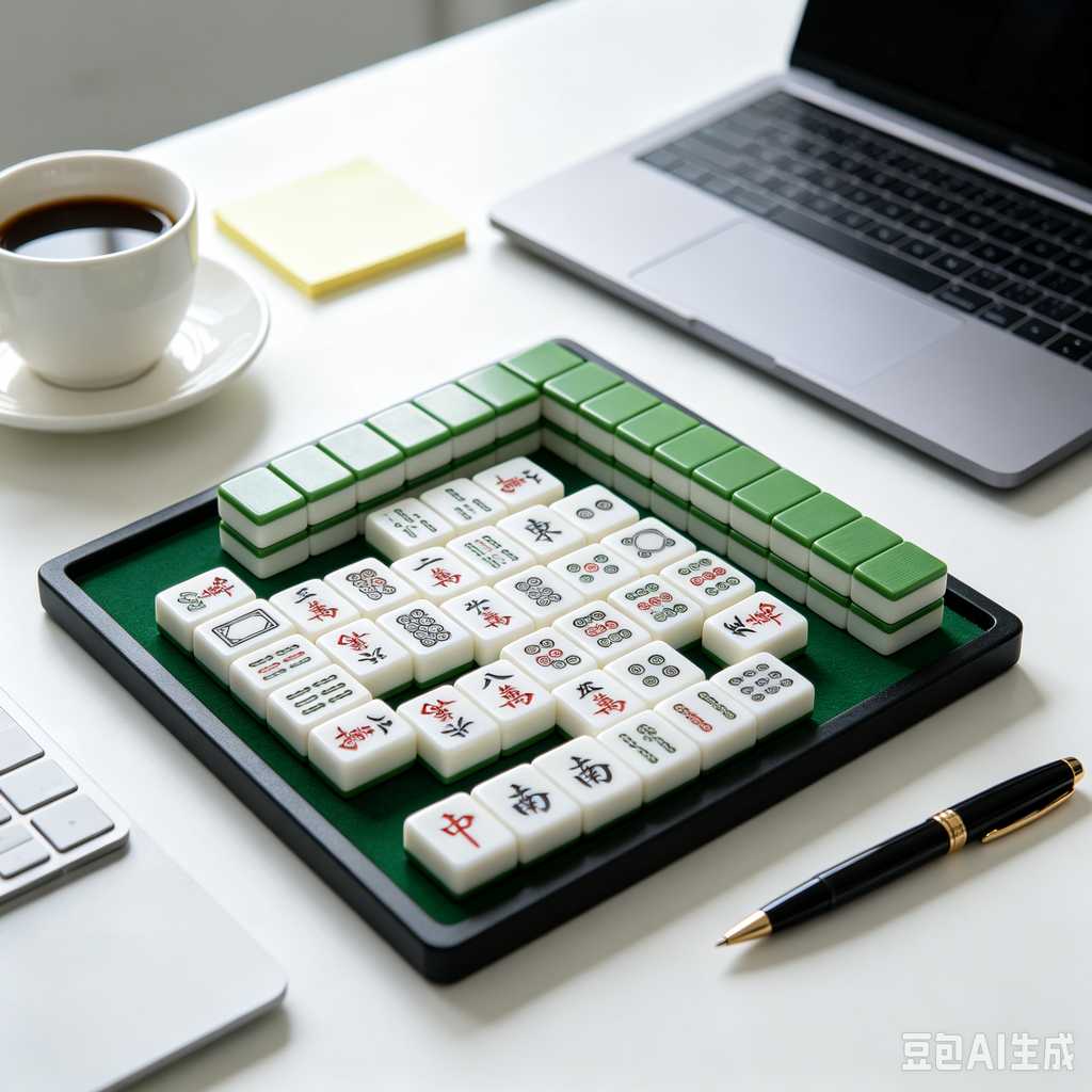 gift box packed mahjong set
