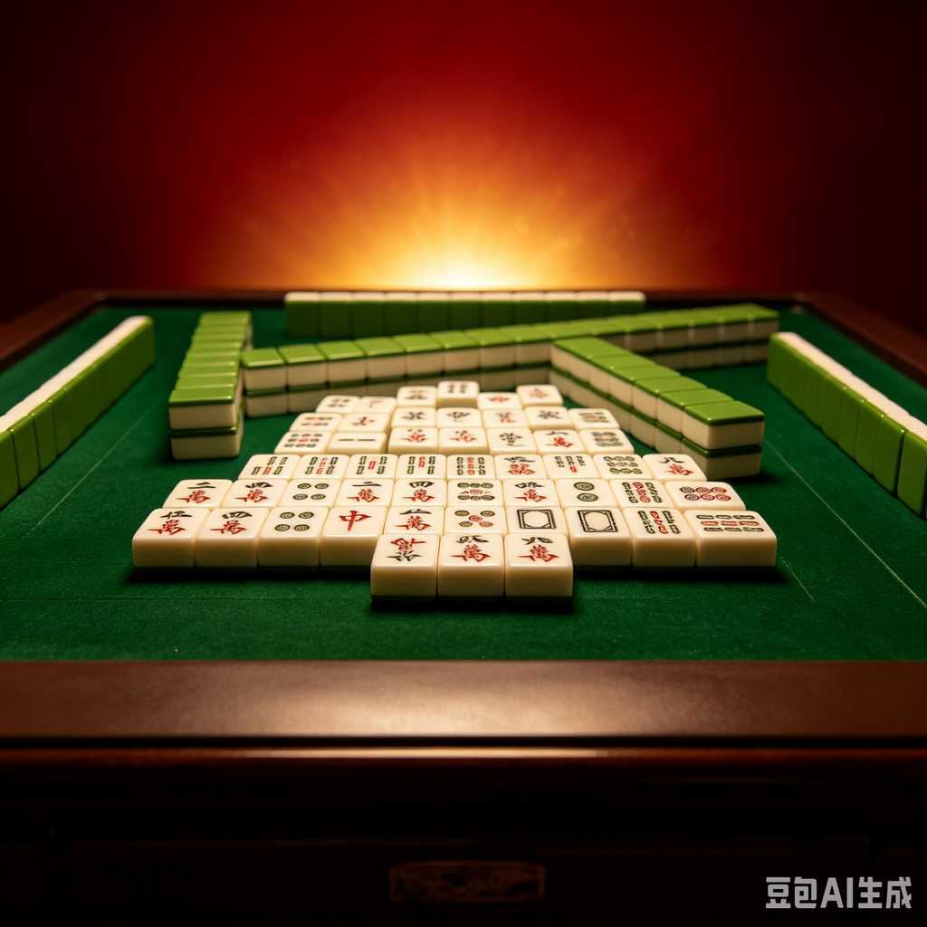 fine carving mahjong set