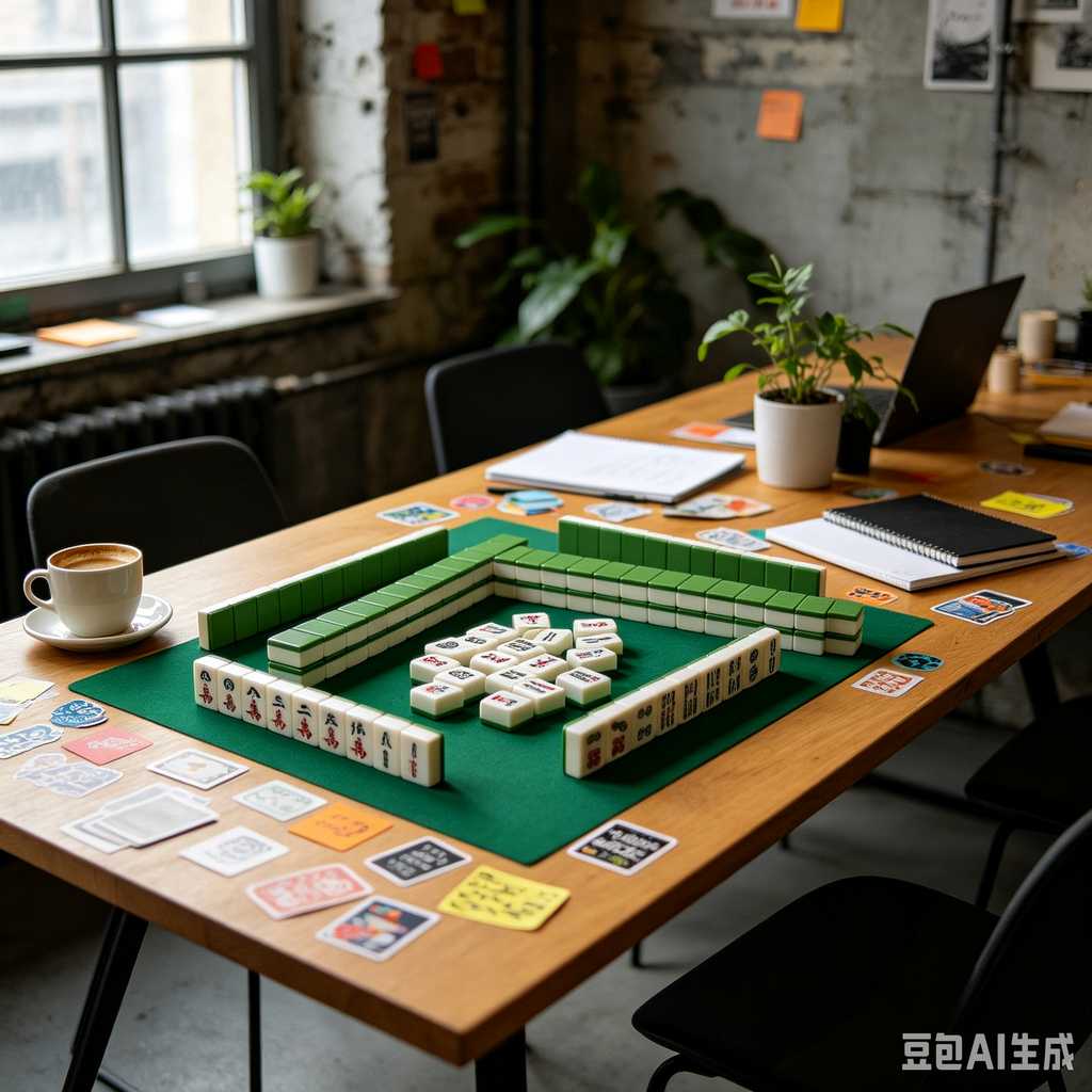 personalized souvenir mahjong set