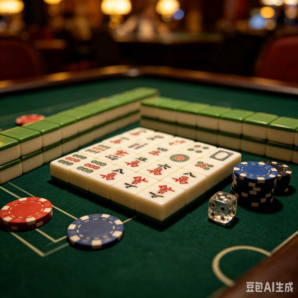 mahjong table mat