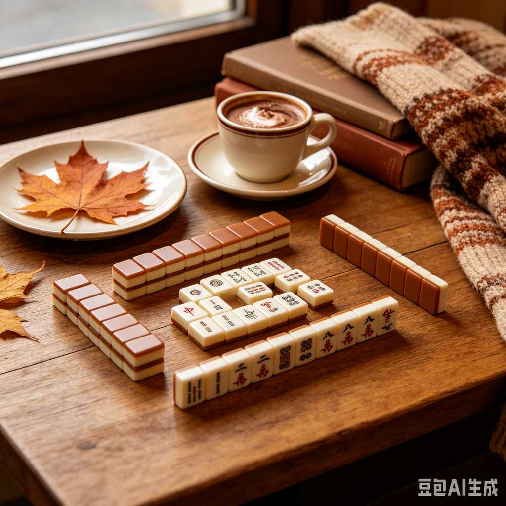 stable print mahjong set